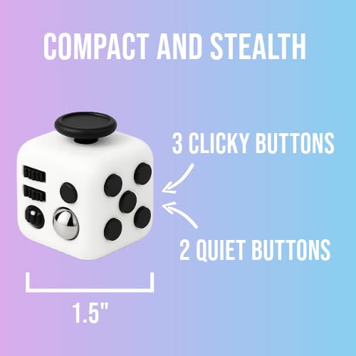 Simplyy Fidget Gadget Block – Premium Fidget Cube for Focus, Stress Relief, and Portable Productivity